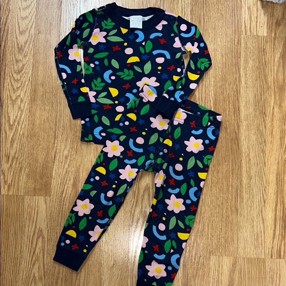 Hannah Andersson Floral Kids Pajamas
